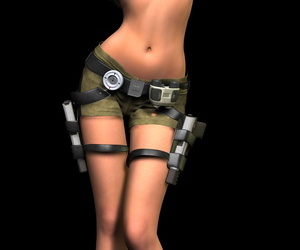 Lara crof 3D - attaching 4
