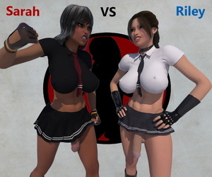 Futa les combattants riley vs Sarah